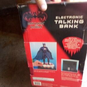 Electronic Talking Bank - Black and Red